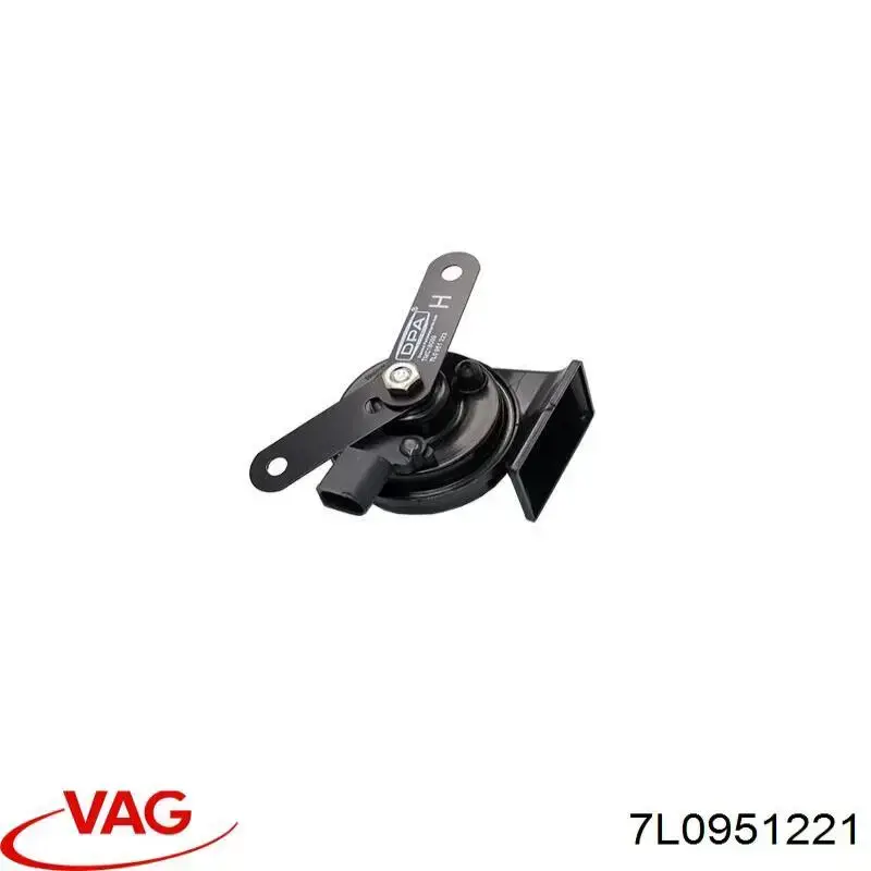 Sygnał dźwiękowy (klakson) VAG 7L0951221 cena, od 15,75 USD