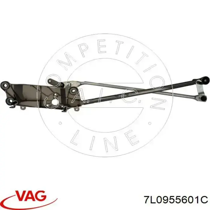Mechanizm wycieraczek VAG 7L0955601C cena, od 137,77 USD