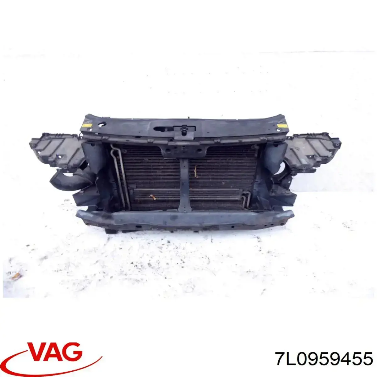 Wentylator elektryczny układu chłodzenia, kompletny (silnik+wirnik) lewy VAG 7L0959455 cena, od 112,46 USD