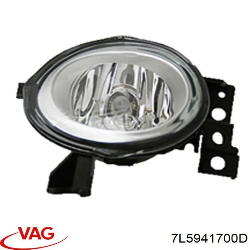 7L5941700D VAG Lampa przeciwmgielna prawa