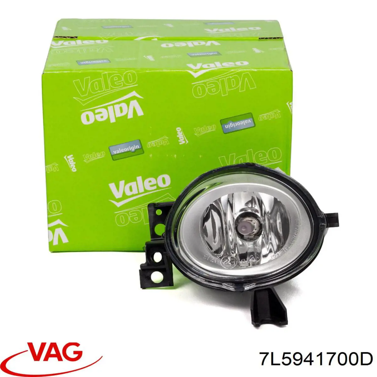 Lampa przeciwmgielna prawa VAG 7L5941700D cena, od 46,46 USD