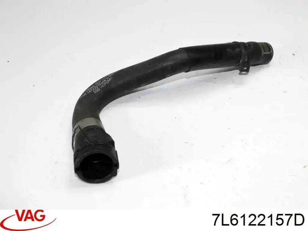 Do koszyka 7L6122157D VAG Przewód (króciec) układu chłodzenia