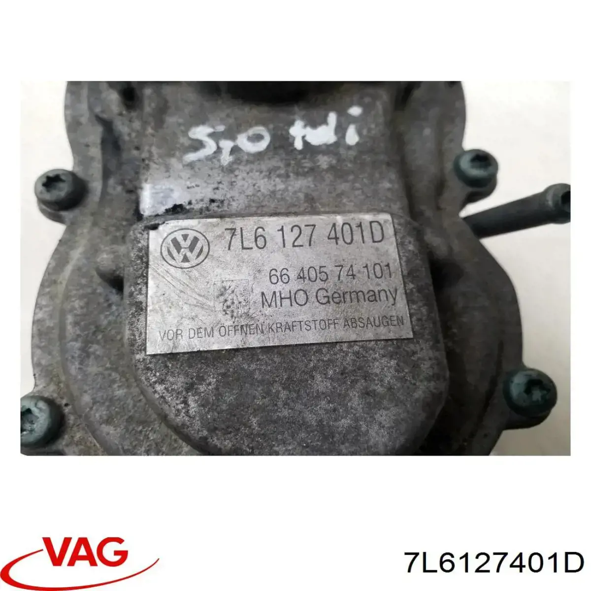 Do koszyka Obudowa filtra paliwa Volkswagen Touareg I 7LA, 7L6, 7L7