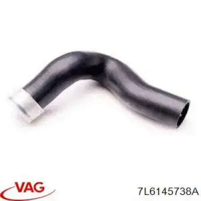 Przewód (króciec) intercoolera VAG 7L6145738A cena, od 51,08 USD