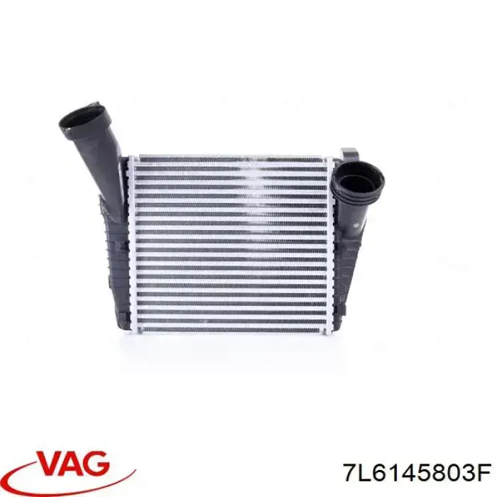 Chłodnica intercoolera VAG 7L6145803F cena, od 96,20 USD