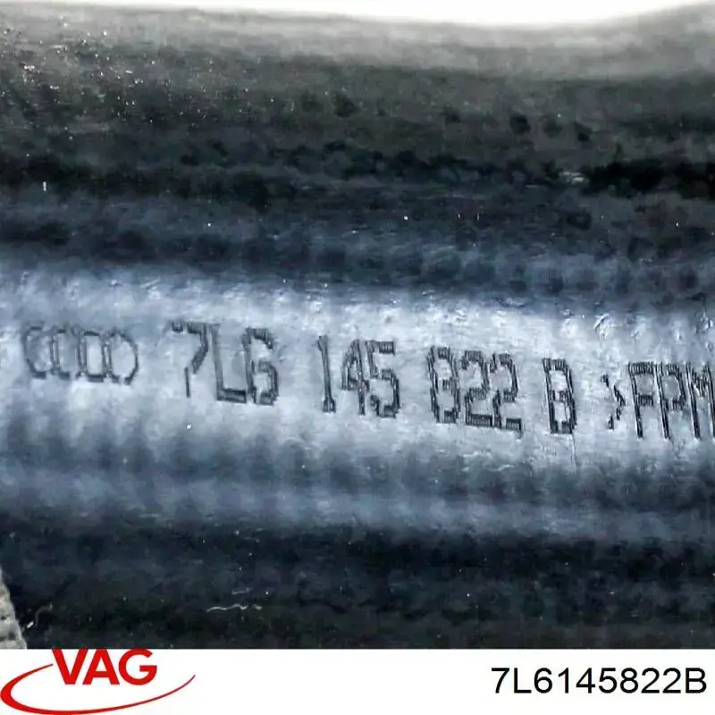 Do koszyka 7L6145822B VAG Przewód (króciec) intercoolera