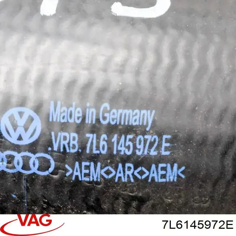 Do koszyka 7L6145972E VAG Przewód (króciec) intercoolera