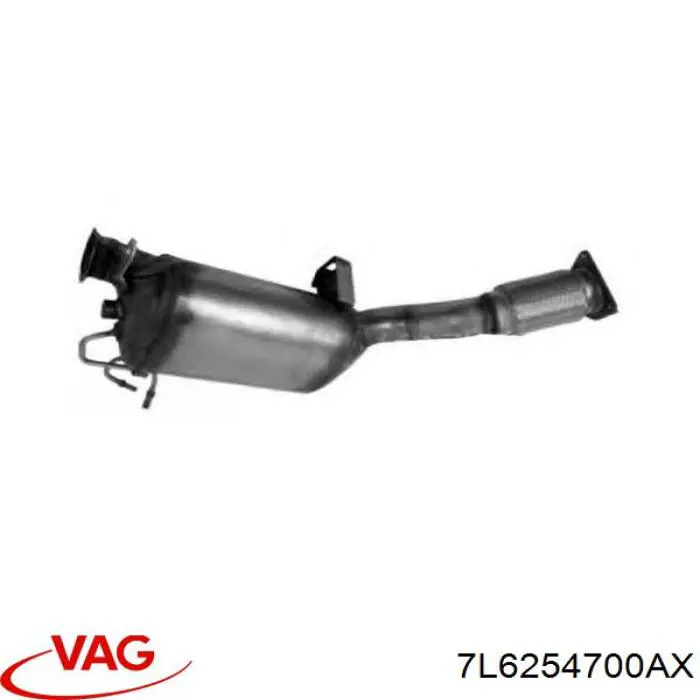 7L6254700AX VAG Filtr cząstek stałych układu wydechowego