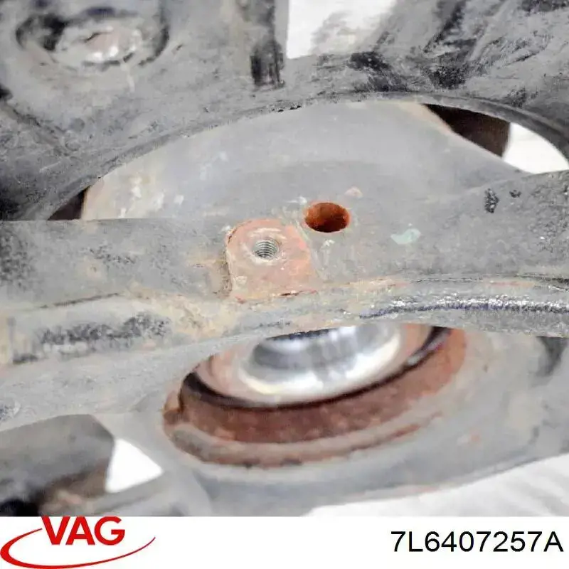 Czop (zwrotnica) przedni lewy VAG 7L6407257A cena, od 93,64 USD