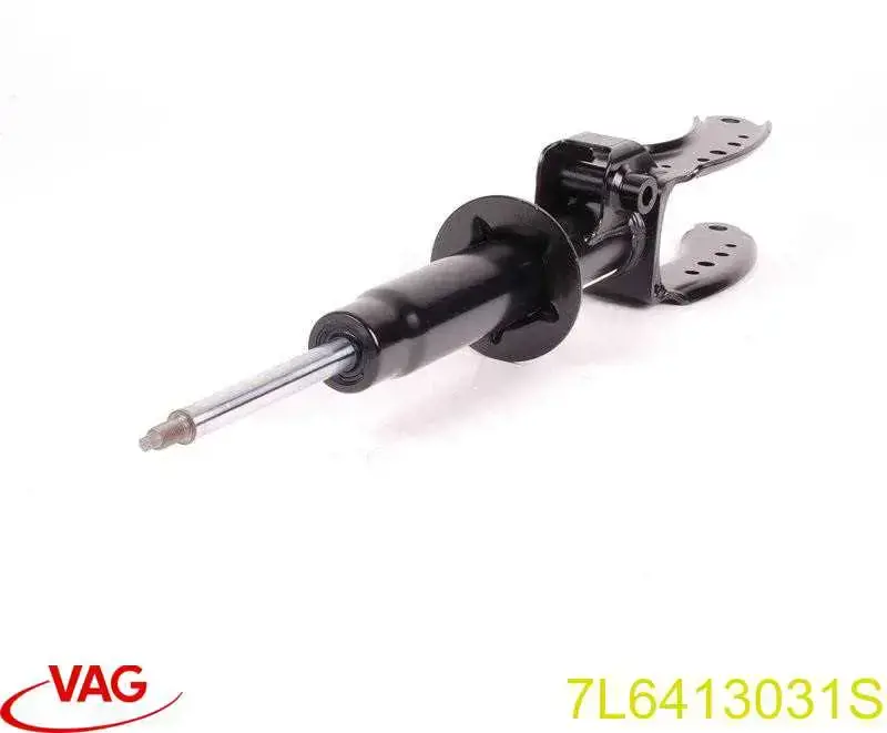 Do koszyka 7L6413031S VAG Amortyzator przedni lewy