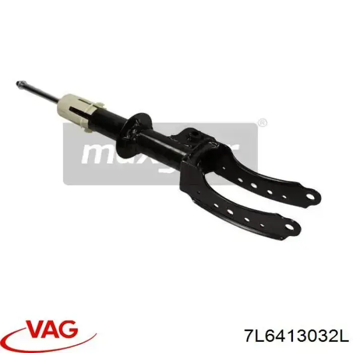 Do koszyka 7L6413032L VAG Amortyzator przedni prawy