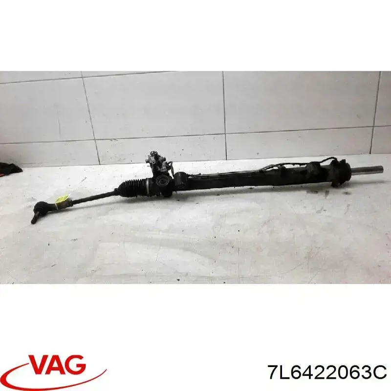 Do koszyka 7L6422063C VAG Listwa kierownicza (maglownica)