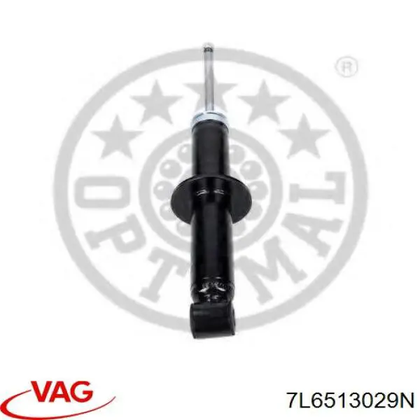 Do koszyka 7L6513029N VAG Amortyzator tylny