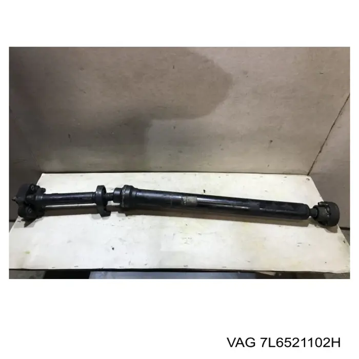 Do koszyka 7L6521102H VAG Wał Cardana tylny, kompletny