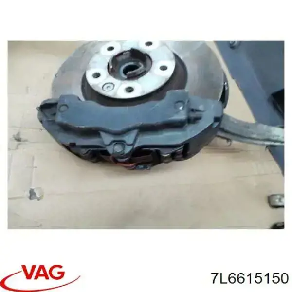 Do koszyka 7L6615150 VAG Zacisk hamulcowy przedni prawy