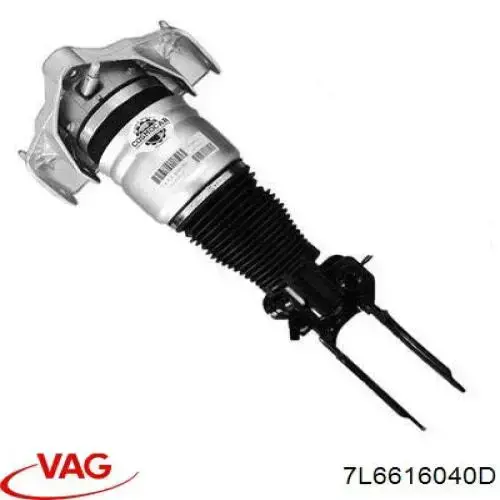 Amortyzator przedni prawy VAG 7L6616040D cena, od 421,12 USD