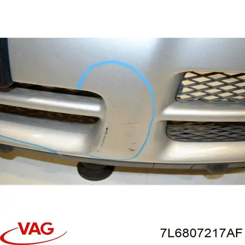 Do koszyka 7L6807217AF VAG Zderzak przedni