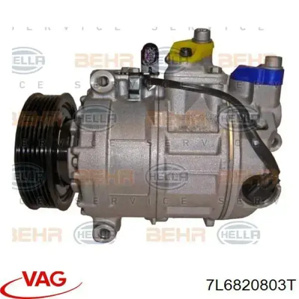 Sprężarka klimatyzacji VAG 7L6820803T