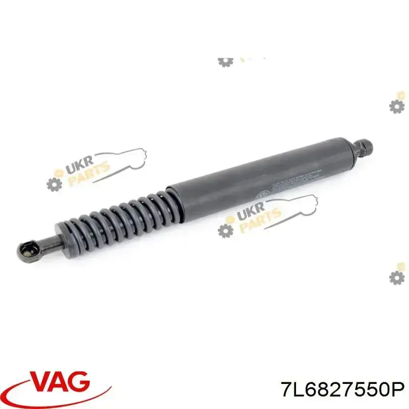 Do koszyka 7L6827550P VAG Amortyzator klapy bagażnika (3/5 drzwi-tylnych)