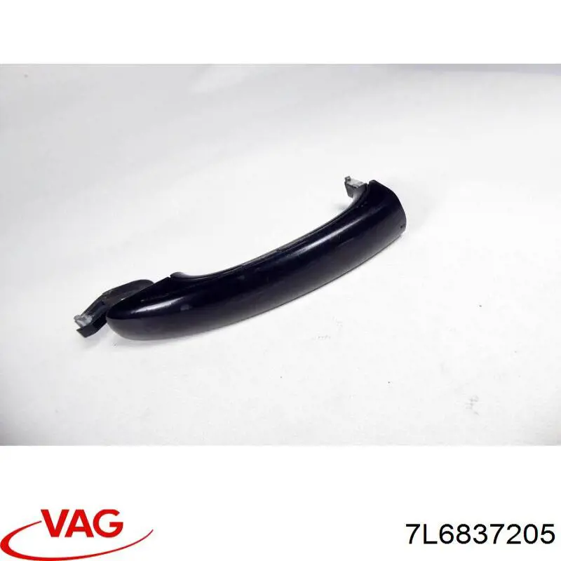 7L6837205 VAG Klamka drzwi przednich zewnętrzna