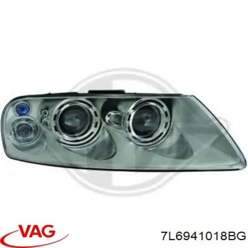 Reflektor prawy VAG 7L6941018BG cena, od 345,62 USD