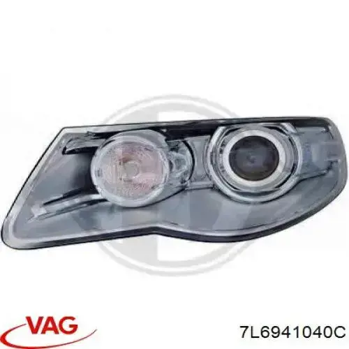7L6941040C VAG Reflektor prawy