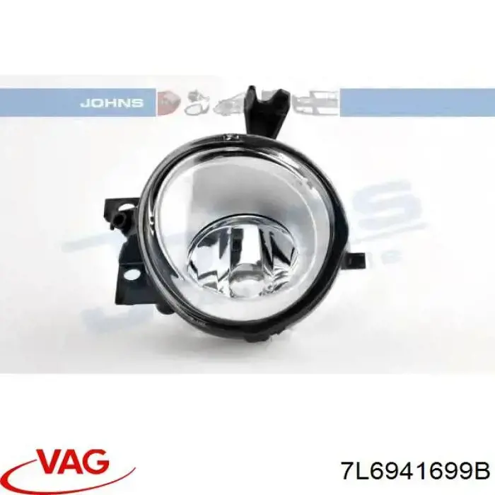 Do koszyka 7L6941699B VAG Lampa przeciwmgielna lewa
