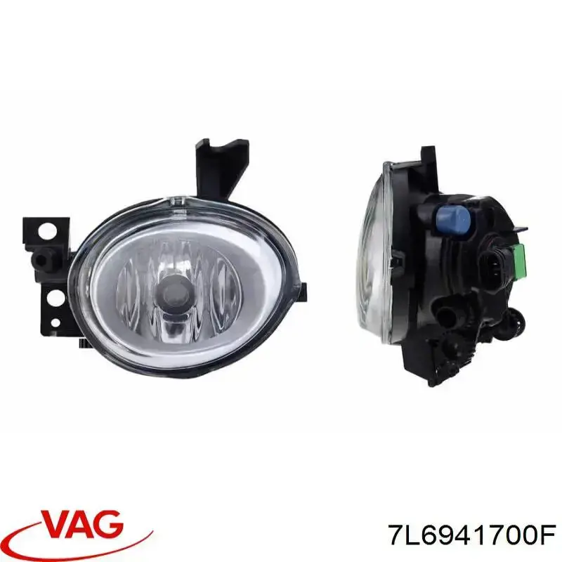 7L6941700F VAG Lampa przeciwmgielna prawa