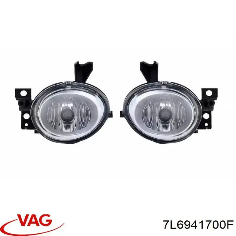Lampa przeciwmgielna prawa VAG 7L6941700F cena, od 47,67 USD