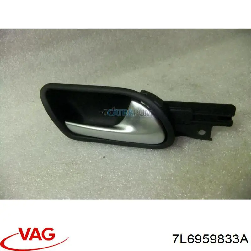 Do koszyka 7L6959833A VAG Rączka otwierania zamka (klapki) wlewu paliwa