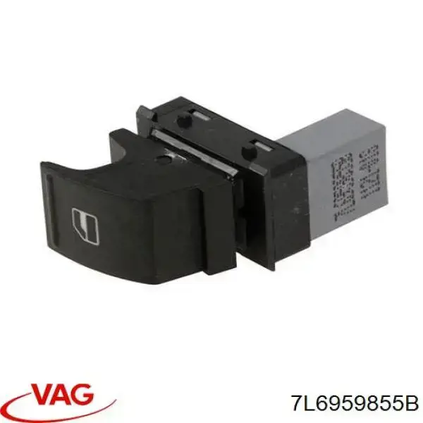 Do koszyka 7L6959855B VAG Włącznik przyciskowy podnośnika szyby przedni prawy