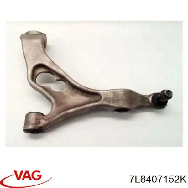Wahacz zawieszenia przedniego dolny prawy VAG 7L8407152K cena, od 146,62 USD