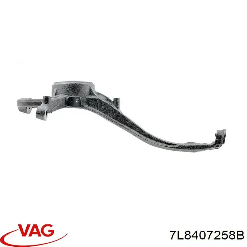 Czop (zwrotnica) przedni prawy VAG 7L8407258B cena, od 120,11 USD