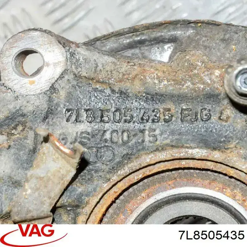 Do koszyka 7L8505435 VAG Czop (zwortnica) tylny lewy