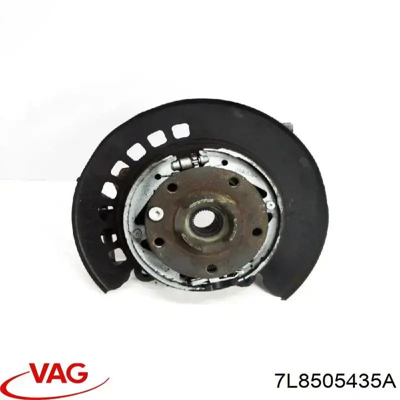 7L8505435A VAG Czop (zwortnica) tylny lewy
