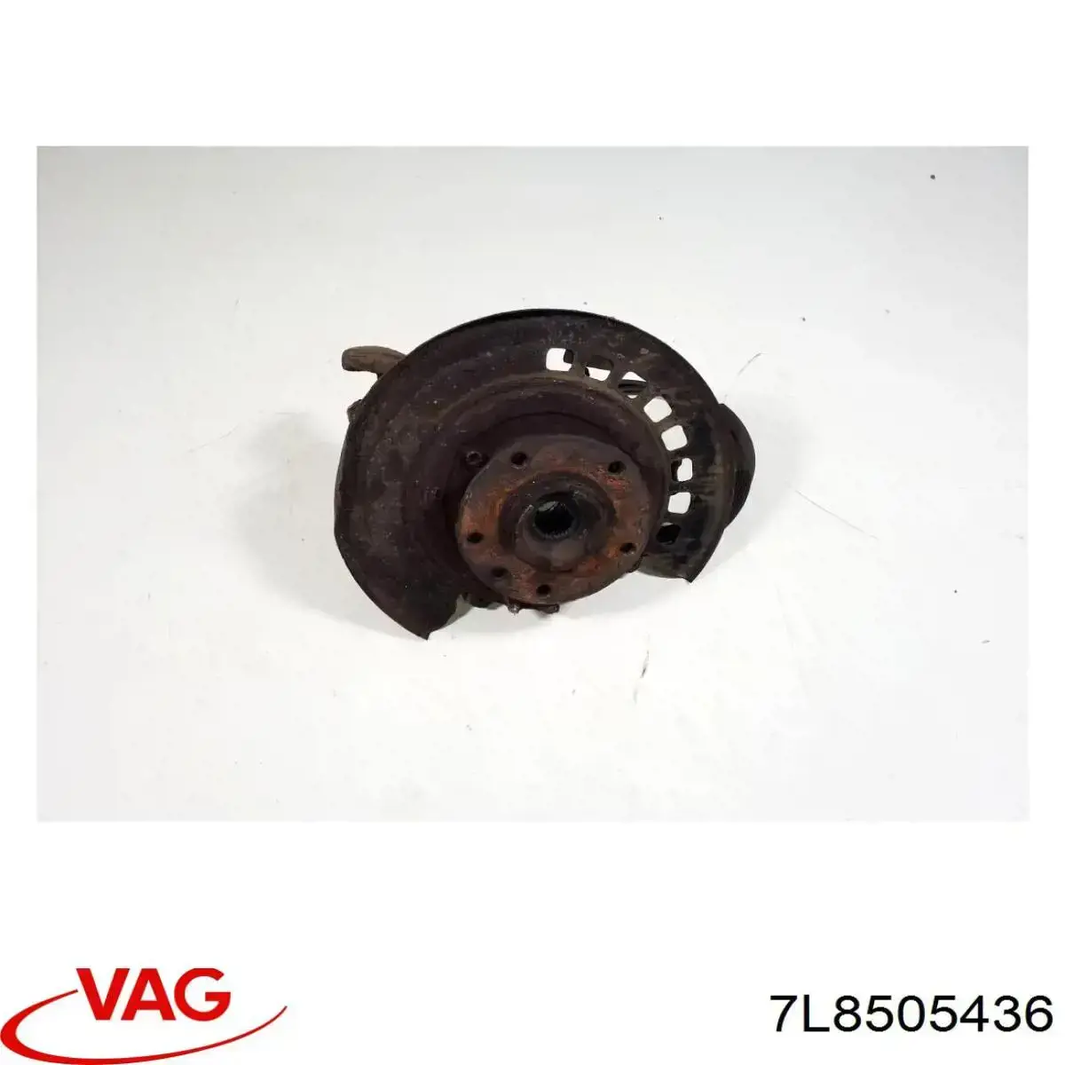 7L8505436 VAG Czop (zwrotnica) tylny prawy