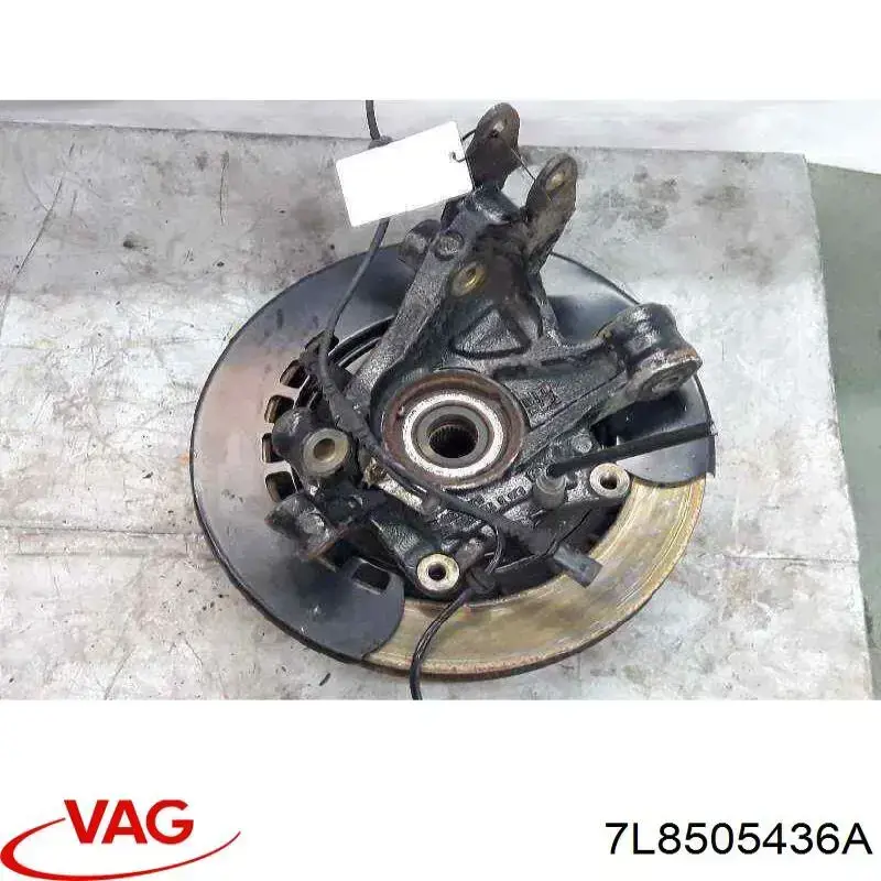 7L8505436A VAG Czop (zwrotnica) tylny prawy