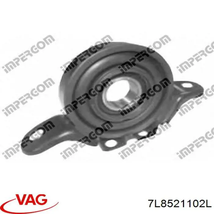 7L8521102L VAG Wał Cardana tylny, kompletny