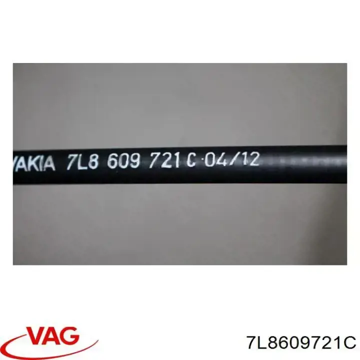 Do koszyka 7L8609721C VAG Linka hamulca ręcznego tylna prawa/lewa