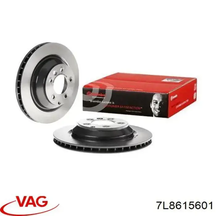 Tarcza hamulcowa tylna VAG 7L8615601 cena, od 92,53 USD