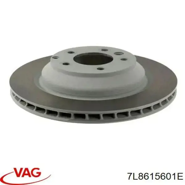 7L8615601E VAG Tarcza hamulcowa tylna