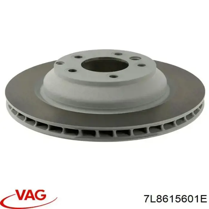 Do koszyka 7L8615601E VAG Tarcza hamulcowa tylna