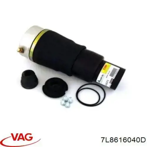 Amortyzator przedni prawy VAG 7L8616040D cena, od 342,22 USD