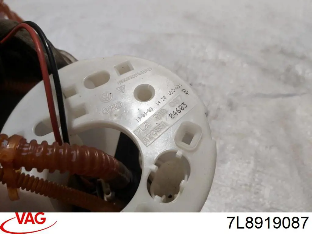 Do koszyka 7L8919087 VAG Moduł pompy paliwowej z czujnikiem poziomu paliwa