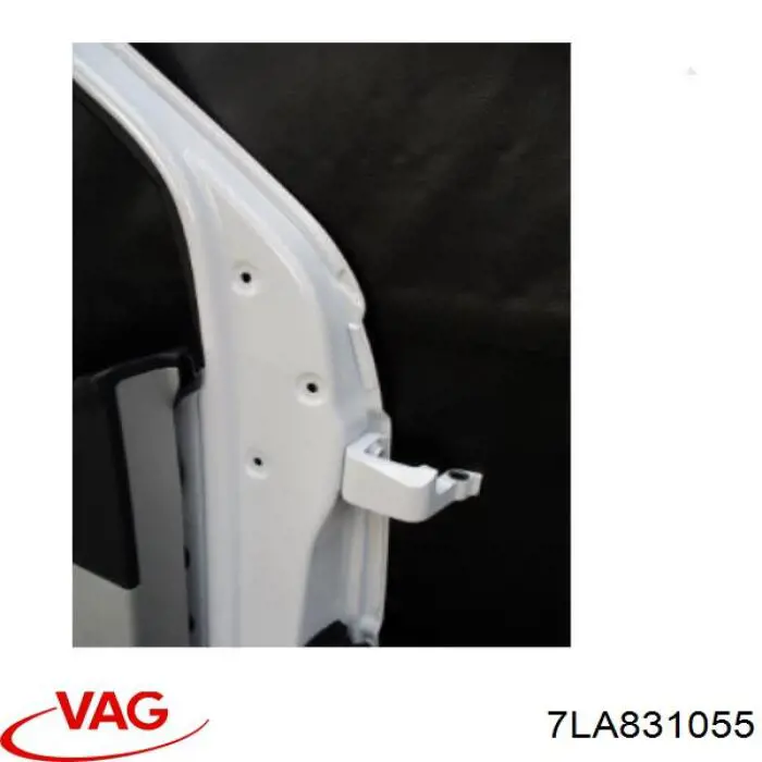 Drzwi przednie lewe do Volkswagen Multivan T5 7HM, 7HN, 7HF, 7EF, 7EM, 7EN