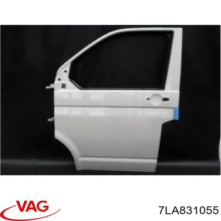 Do koszyka 7LA831055 VAG Drzwi przednie lewe
