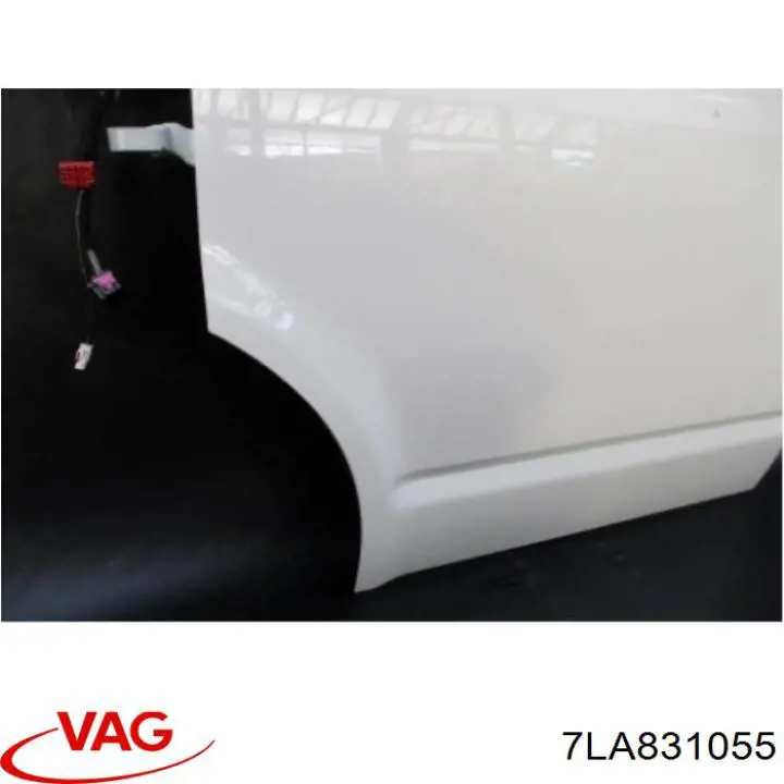 7LA831055 VAG Drzwi przednie lewe