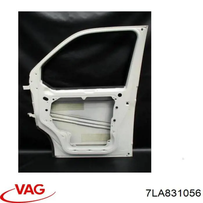 Drzwi przednie prawe do Volkswagen Multivan T5 7HM, 7HN, 7HF, 7EF, 7EM, 7EN