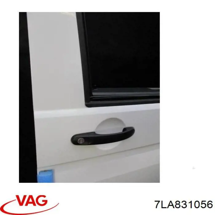 Do koszyka Drzwi przednie prawe Volkswagen Multivan T5 7HM, 7HN, 7HF, 7EF, 7EM, 7EN