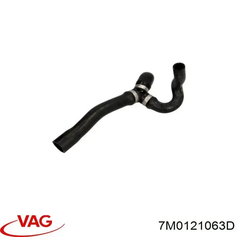 Przewód (króciec) układu chłodzenia VAG 7M0121063D cena, od 4,91 USD